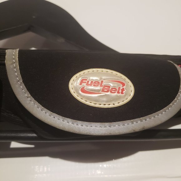 FUEL BELT waist bag adjustable hook loop black running walking training pocket - Picture 2 of 12